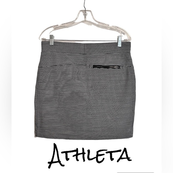 Athleta Modern Metro striped skort Small tall ST - Picture 3 of 6